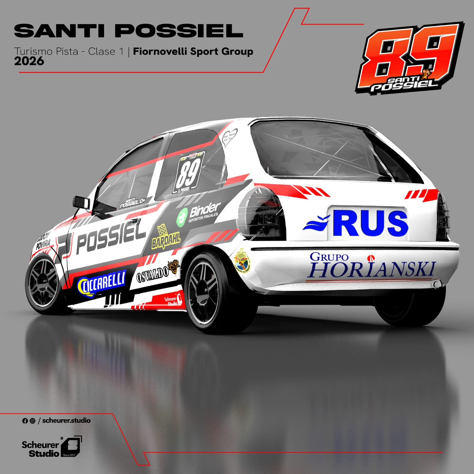 Santiago Possiel cambia de equipo y de auto para San Jorge  2